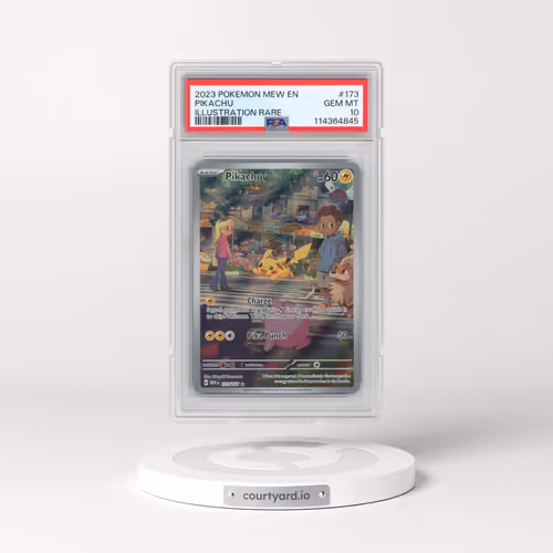 2023 Pokémon Mew EN-151 #173 Pikachu - Illustration Rare (PSA 10 GEM MINT)
