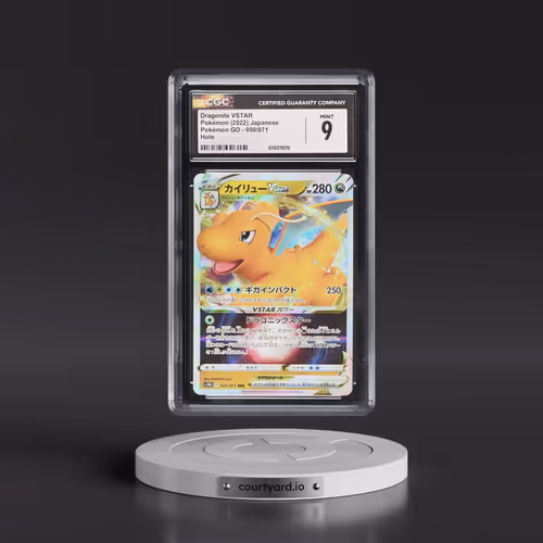 2022 Pokémon GO #050/071 Dragonite VSTAR - Holo (CGC 9 MINT)