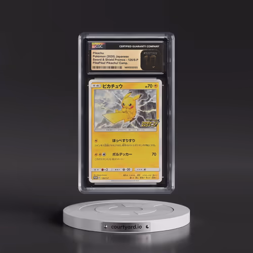 2019 Sword & Shield Promos #126/S-P Pikachu - PikaPika! Pikachu! Campaign! (CGC 10 PRISTINE)