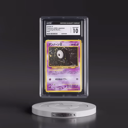 2000 Pokémon Neo 2 #201 Unown A - Holo (CGC 10 GEM MINT)