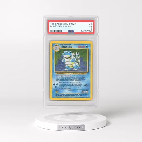 1999 Pokémon Game #2 Blastoise - Holo (PSA 3 VG)