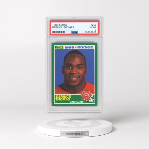 1989 Score #258 Derrick Thomas (PSA 9 MINT)