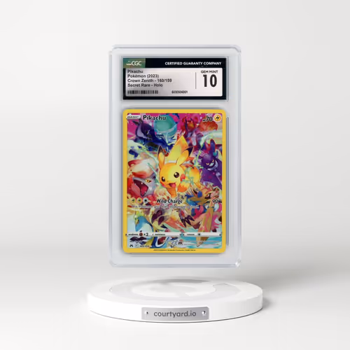 2022 Crown Zenith #160/159 Pikachu (CGC 10 GEM MINT)