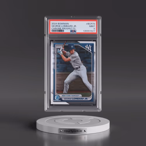 2024 Bowman Chrome Prospects #BCP79 George Lombard Jr. (PSA 9 MINT)