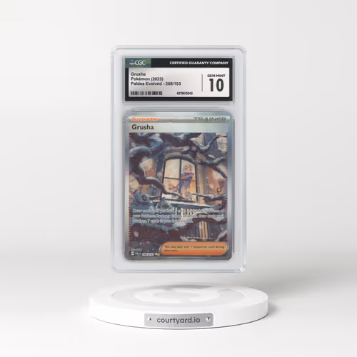 2023 Paldea Evolved - PAL EN #268/193 Grusha - Special Illustration Rare (CGC 10 GEM MINT)