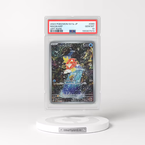 2023 Pokémon Sv1a-Triplet Beat #080 Magikarp - Art Rare (PSA 10 GEM MINT)