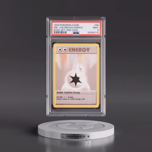 1999 Pokémon Game #96 Double Colorless Energy - Base Set 1999-2000 (PSA 9 MINT)