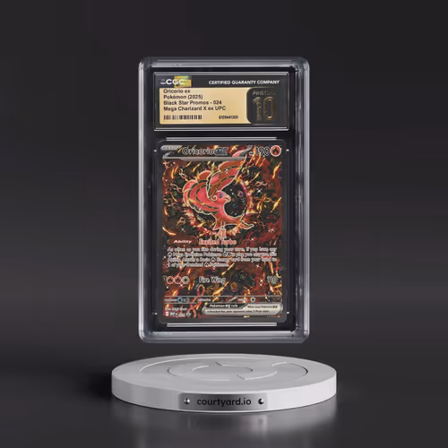 2025 Black Star Promos - Mega Evolution MEP EN #024 Oricorio ex - Mega Charizard X ex Ultra Premium