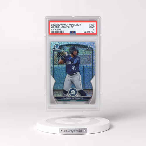 2023 Bowman Mega Box Chrome #133 Gabriel Gonzalez (PSA 9 MINT)