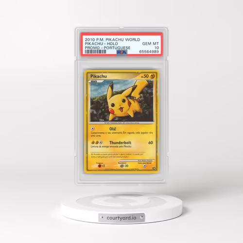 2010 Pokémon Pikachu World Promo Pikachu - Holo (PSA 10 GEM MINT)