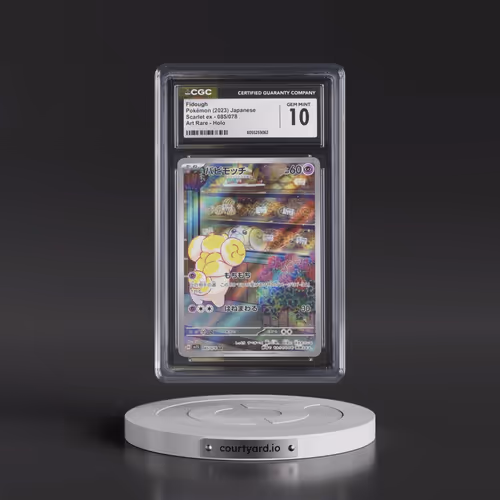 2023 Scarlet ex #085/078 Fidough - Art Rare Holo (CGC 10 GEM MINT)