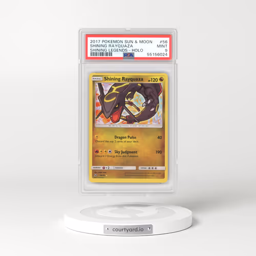 2017 Shining Legends #56 Shining Rayquaza - Holo (PSA 9 MINT)