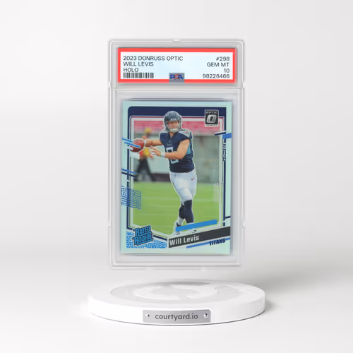 2023 Panini Donruss Optic #298 Will Levis - Holo (PSA 10 GEM MINT)