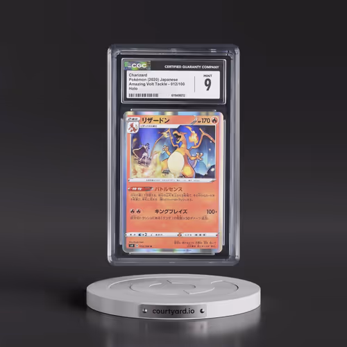 2020 Amazing Volt Tackle #012/100 Charizard - Holo (CGC 9 MINT)