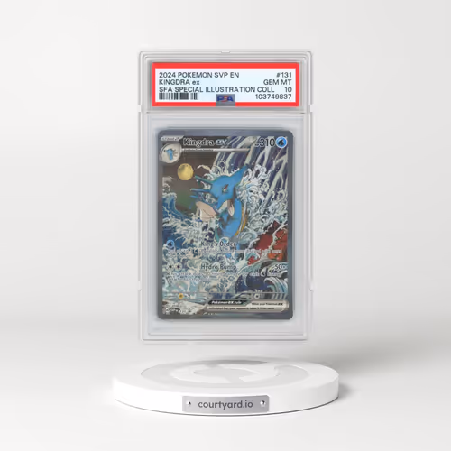 2024 Pokémon Svp EN-SV Black Star Promo #131 Kingdra EX - Holo Shrouded Fable Special Illustration C