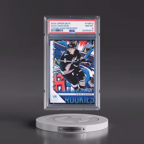 2024 Upper Deck Young Guns Renewed #YGR13 Alex Ovechkin (PSA 8 NM-MT)