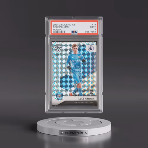 2021 Panini Mosaic Premier League #13 Cole Palmer - Mosaic (PSA 9 MINT)