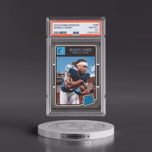 2016 Panini Donruss #365 Derrick Henry (PSA 8.5 NM-MT+)