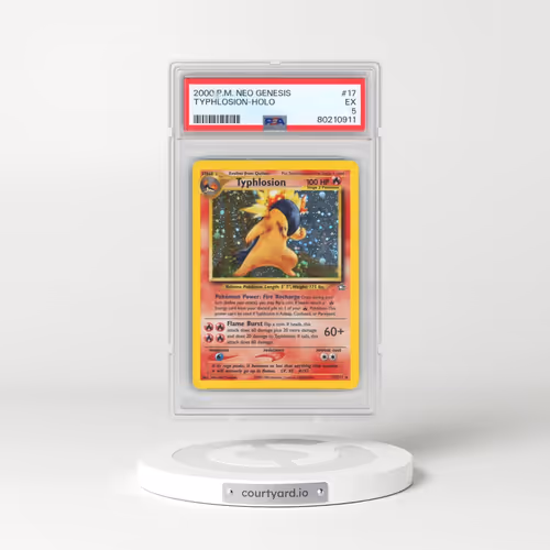 2000 Pokémon Neo Genesis #17 Typhlosion - Holo (PSA 5 EX)