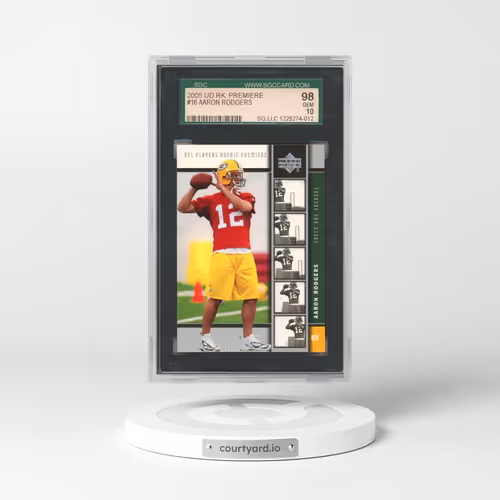 2005 Upper Deck Rookie Premiere #16 Aaron Rodgers (SGC 10 GEM MINT)