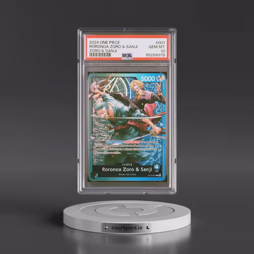 2024 One Piece Starter Deck ST12-Zoro & Sanji #001 Roronoa Zoro/Sanji (PSA 10 GEM MINT)