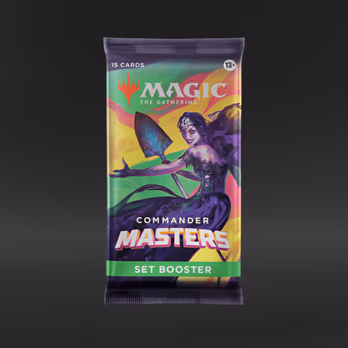 Magic: The Gathering Commander Masters - Set Booster (1 Booster Pack - Art May Vary)