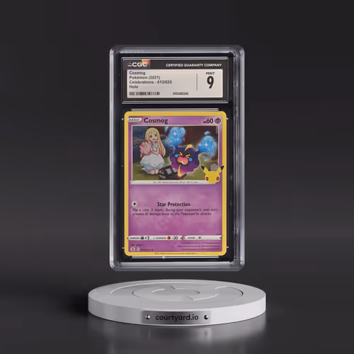 2021 Celebrations #013/025 Cosmog - Holo (CGC 9 MINT)