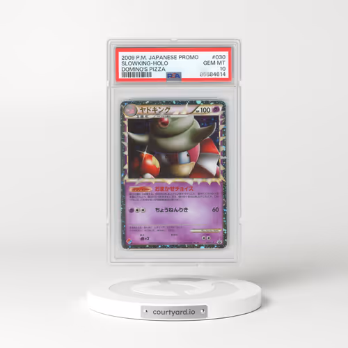 2009 Pokémon Promo #030 Slowking - Holo Domino's Pizza (PSA 10 GEM MINT)