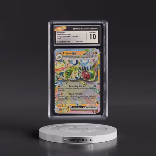 2024 Pokémon Ssp EN-Surging Sparks #106 Flygon EX - Holo (CGC 10 GEM MINT)