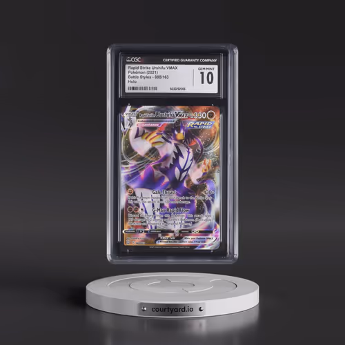 2021 Battle Styles #088/163 Rapid Strike Urshifu VMAX - Holo (CGC 10 GEM MINT)