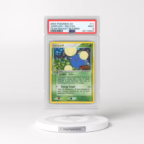 2004 Pokémon EX Team Rocket Returns #11 Jumpluff - Reverse Foil (PSA 9 MINT)