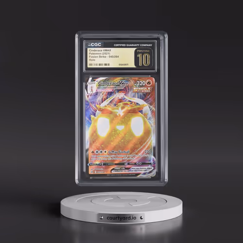 2019 Fusion Strike #045/264 Cinderace VMAX - Holo (CGC 10 PRISTINE)