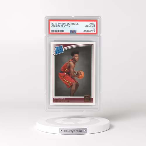 2018 Panini Donruss #180 Collin Sexton (PSA 10 GEM MINT)
