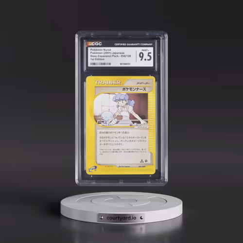 2001 Base Expansion Pack #058/128 Pokémon Nurse - 1st Edition (CGC 9.5 MINT+)