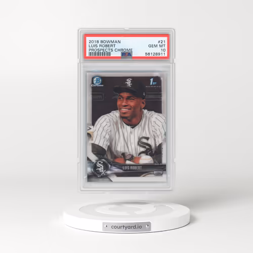 2018 Bowman Prospects Chrome #21 Luis Robert (PSA 10 GEM MINT)