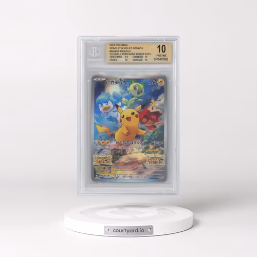 2022 Scarlet & Violet Promos #001 Pikachu - Scarlet & Violet Pre-Order (Holo) (BGS 10 PRISTINE)