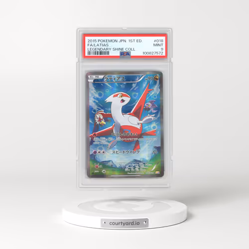 2015 Pokémon Legendary Shine Collection #018 Latias - 1st Edition Full Art (PSA 9 MINT)