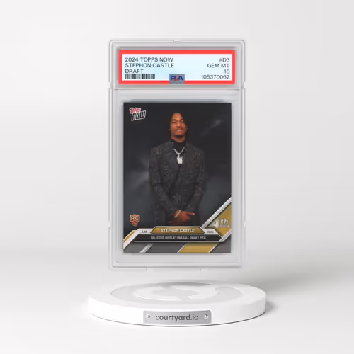2024 Topps Now Draft #D3 Stephon Castle (PSA 10 GEM MINT)