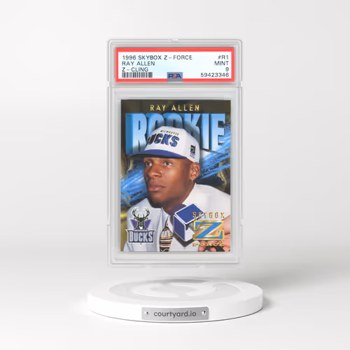 1996 Skybox Z-Force #R1 Ray Allen - Z-Cling (PSA 9 MINT)