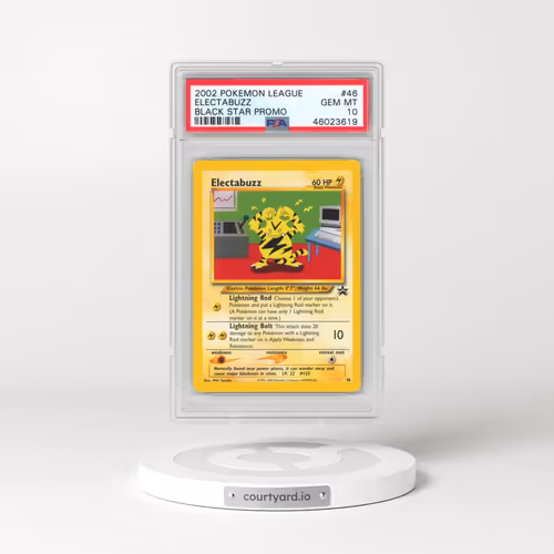 2002 Pokémon League Promo Black Star #46 Electabuzz (PSA 10 GEM MINT)