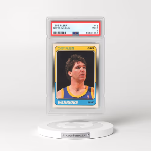 1988 Fleer #48 Chris Mullin (PSA 9 MINT)