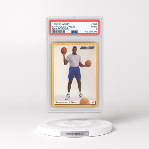 1993 Classic Draft Picks #104 Shaquille O'Neal (PSA 9 MINT)