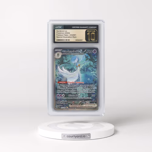2024 Paldean Fates - PAF EN #233/091 Gardevoir ex - Special Illustration Rare (Holo) (CGC 10 PRISTIN