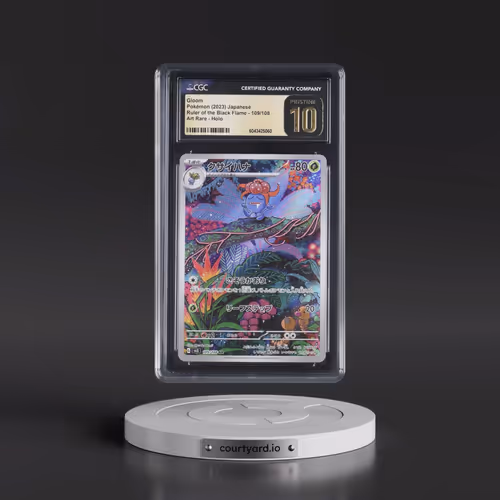 2023 Ruler of the Black Flame #109/108 Gloom - Art Rare Holo (CGC 10 PRISTINE)