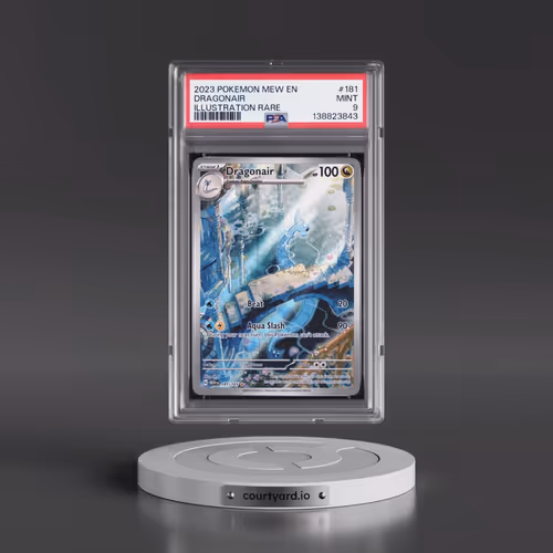 2023 Pokémon Mew EN-151 #181 Dragonair - Illustration Rare (PSA 9 MINT)