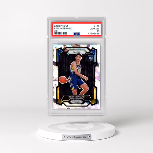 2023 Panini Prizm #172 Ben Sheppard - Ice (PSA 10 GEM MINT)