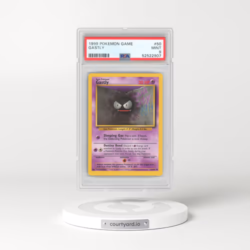 1999 Base Set #50 Gastly (PSA 9 MINT)