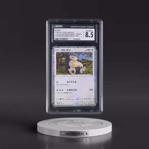 2023 Pokémon Clf-Trading Card Game Classic Venusaur & Lugia EX Deck #016 Snorlax (CGC 8.5 NM-MT+)