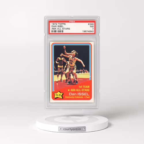 1972 Topps #249 Dan Issel - Aba All Stars (PSA 7 NM)