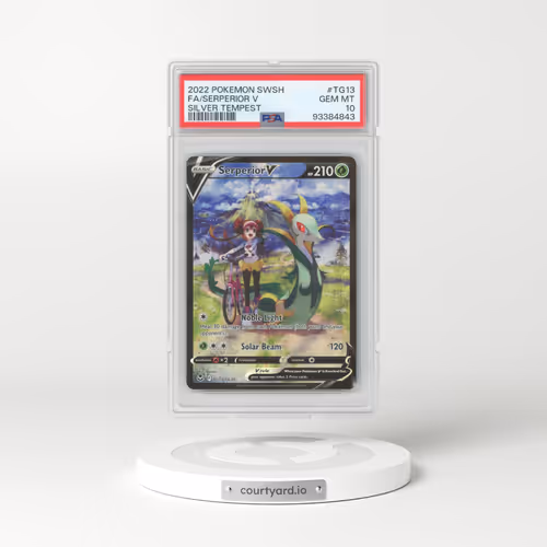 2022 Silver Tempest #TG13 Serperior V - Full Art Holo (PSA 10 GEM MINT)